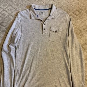 Lucky Brand long sleeve polo shirt